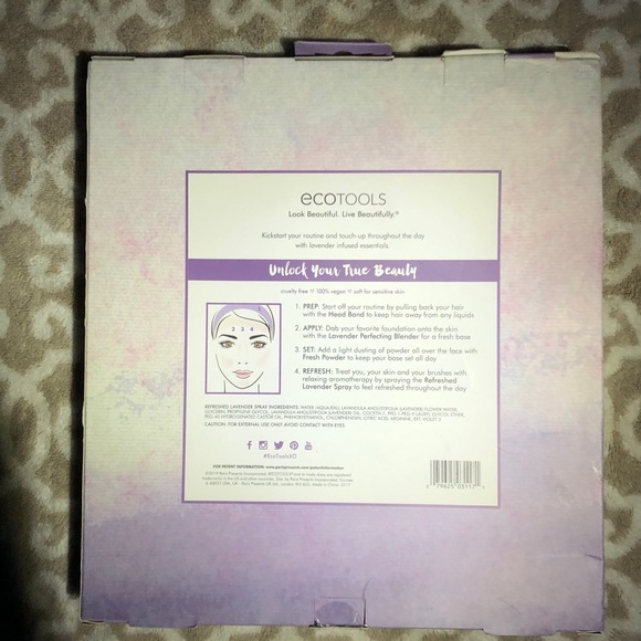🆕 EcoTools Refresh And Relax Lavender Kit - Picture 4 of 4
